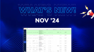 Whats New for the Month of November 2024