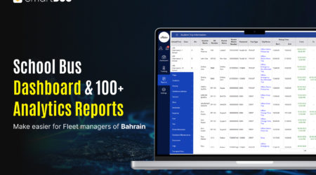 School bus tracking dashboard & 100+ reports